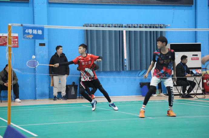 2023年河南省青少年U系列羽毛球比赛在郑开拍